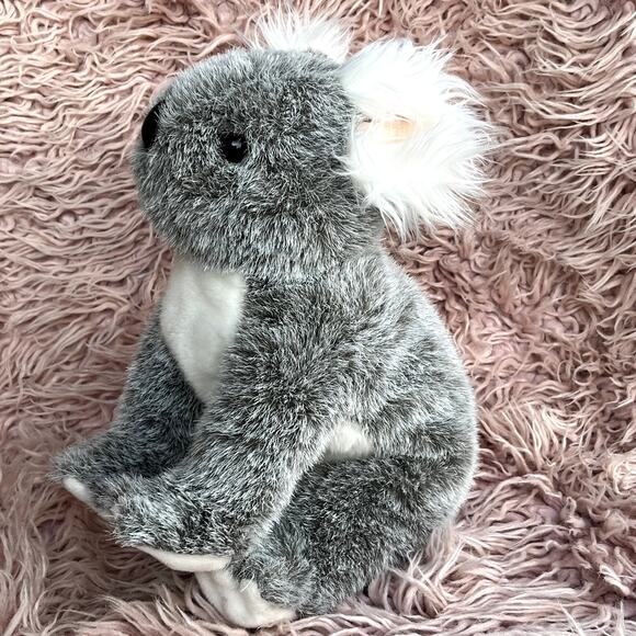 Ty Koala Bear Plush 2003 11" Stuffed Animal Plushy Gray Fuzzy Ears Beanbag Feet - Picture 3 of 8